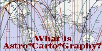 What is Astro*Carto*Graphy?  Astrocartography explained.