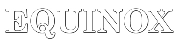 Equinox Logo Font